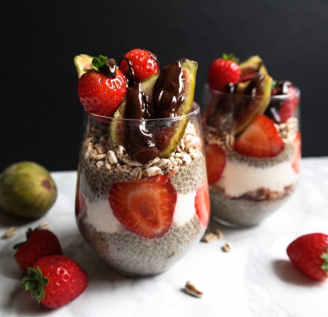 chia seeds pudding
