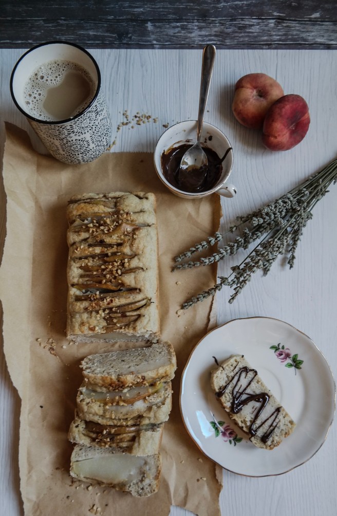 vegan pere e cioccolato