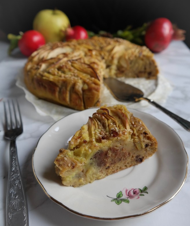 torta di mele vegan