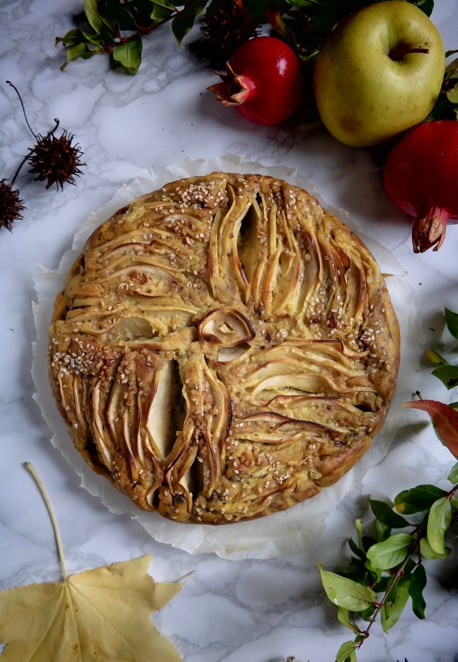 vegan apple cake