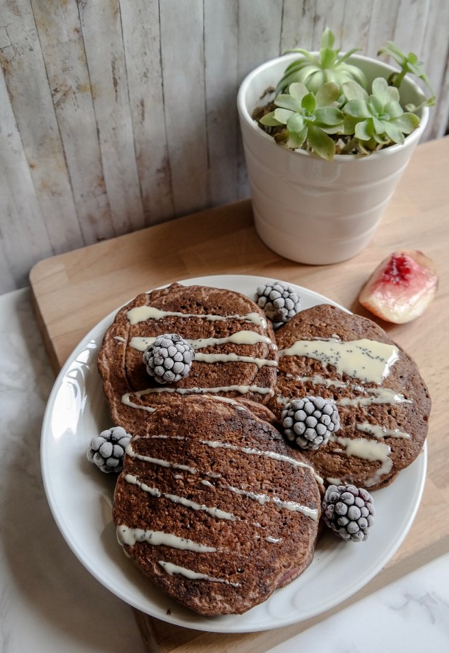 vegan zucchini pancakes