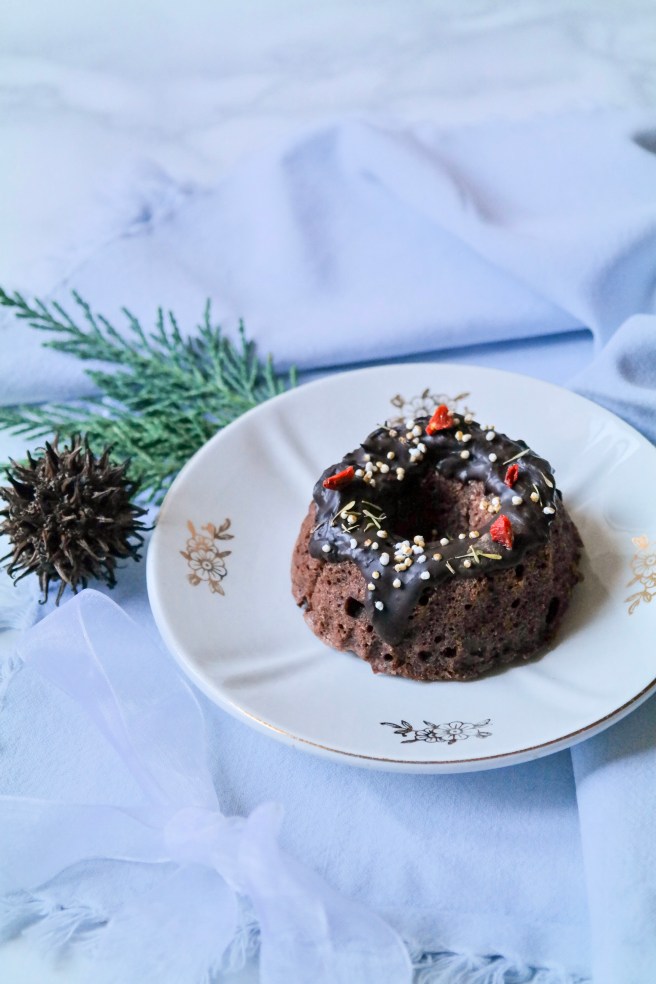 mini bundt cake xmas