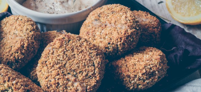falafel di ceci al forno
