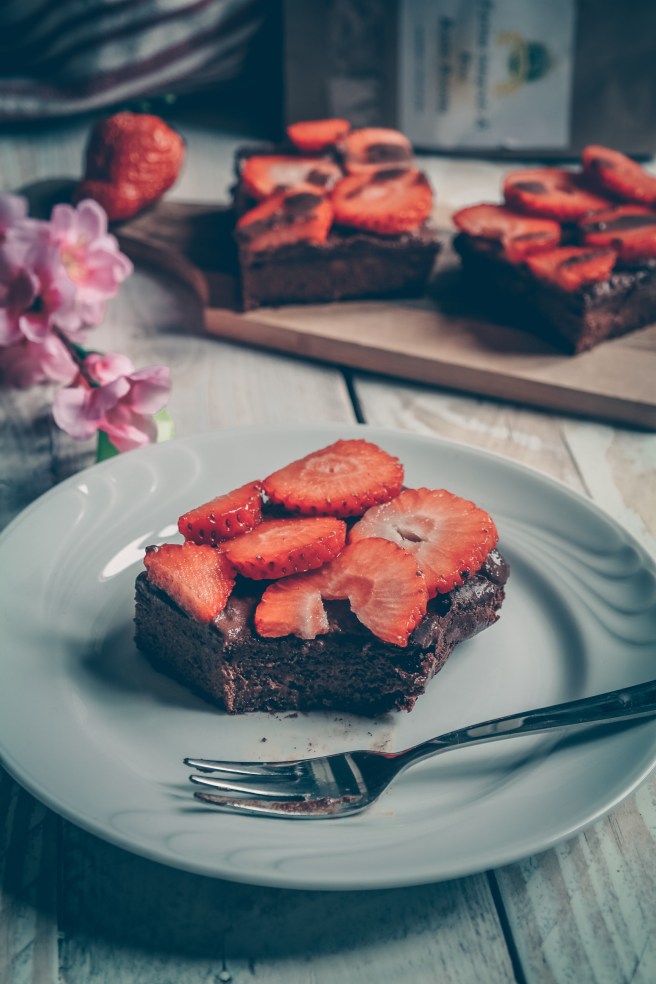 vegan sweet potato brownies