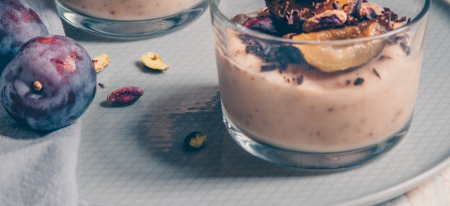 vegan pistachio pudding sugar free