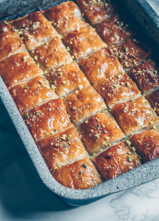 ultimate vegan and sugar free baklava