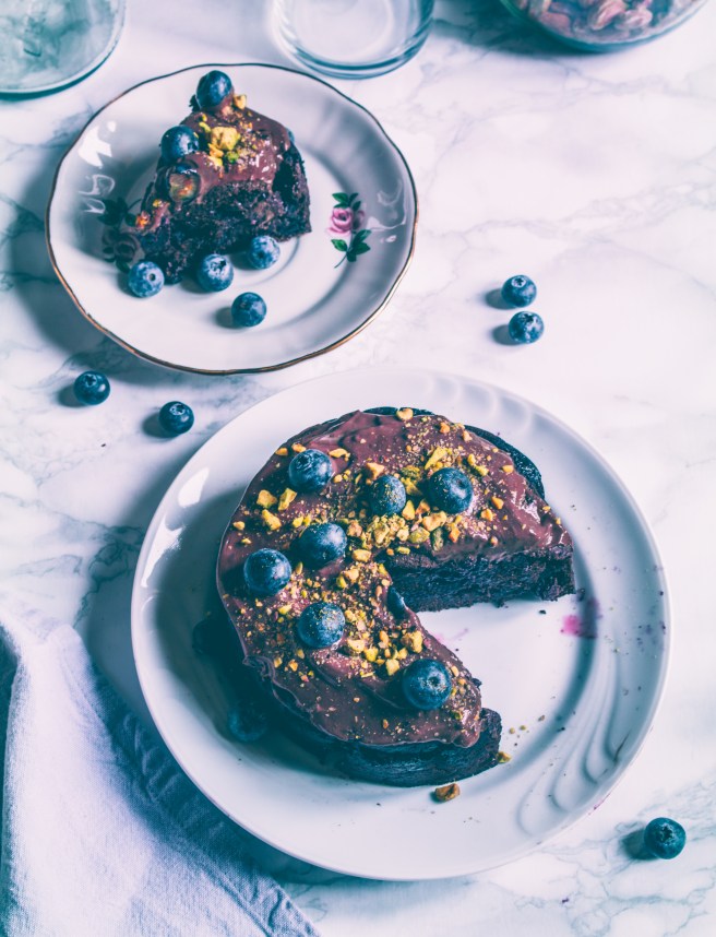 torta al cacao vegan e senza zucchero
