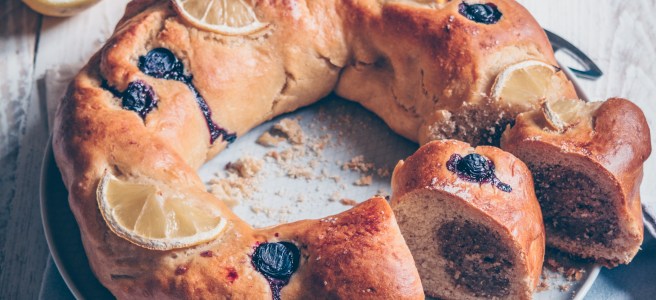 Roscón de reyes casero