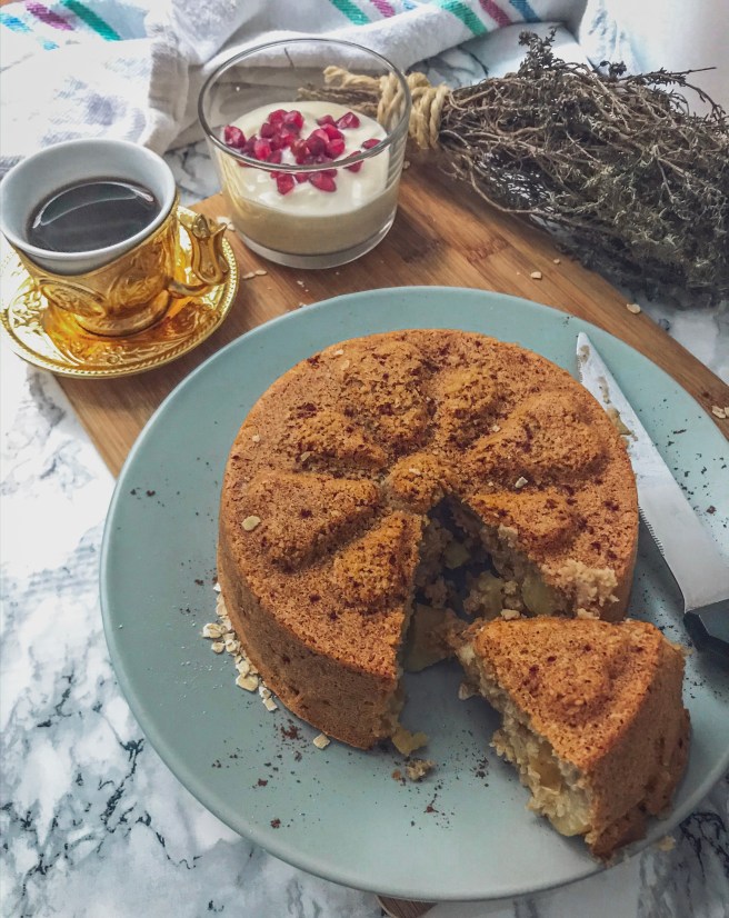 torta con fiocchi d'avena