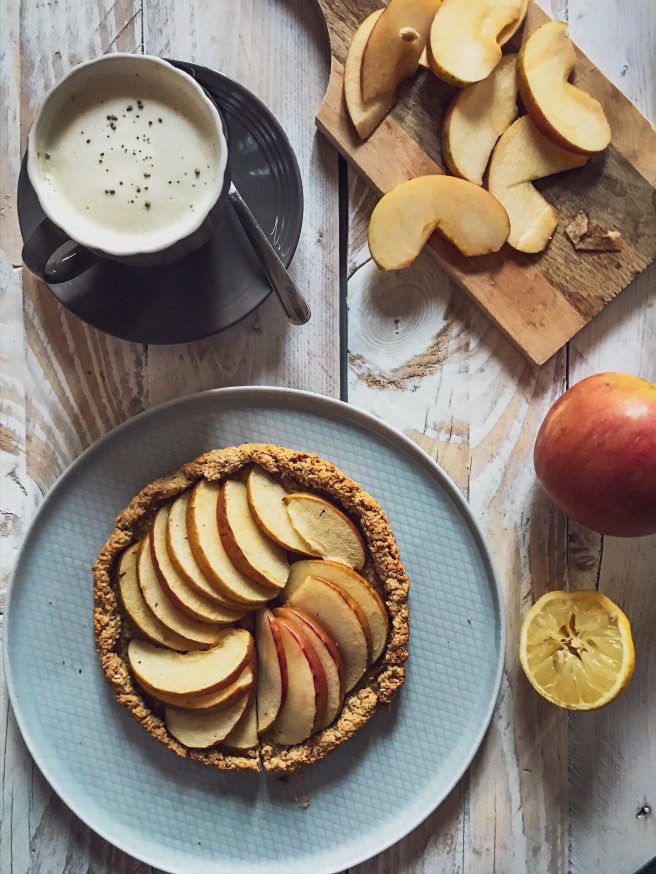 oat galette vegan and sugar free